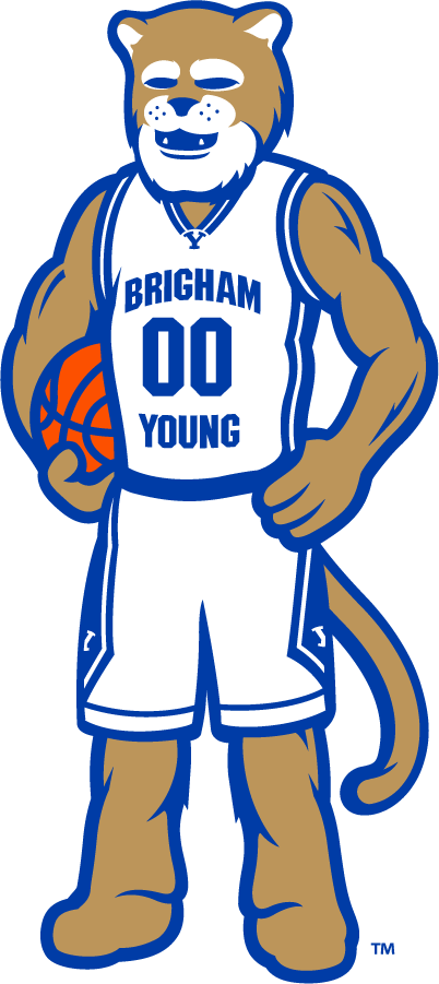 Brigham Young Cougars 2016-Pres Mascot Logo iron on transfers for clothing